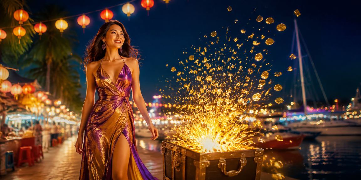 Live casino và giải trí trực tiếp trên 645 Khung cảnh Nha Trang về đêm minh họa nhóm live casino và giải trí trực tiếp trên 645